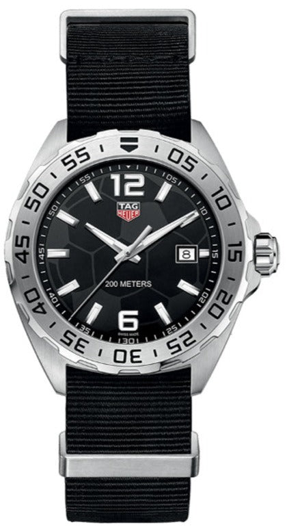 TAG Heuer Herrenuhr Formula 1 Quartz Black Dial Black Nato Strap Watch For Men Waz1015 Fc8198 – WAZ1015.FC8198