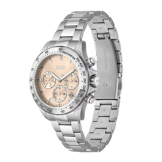 Hugo Boss Damenuhr Womens 1502615 Novia Stainless Steel Watch With Champagne Dial – HB1502615