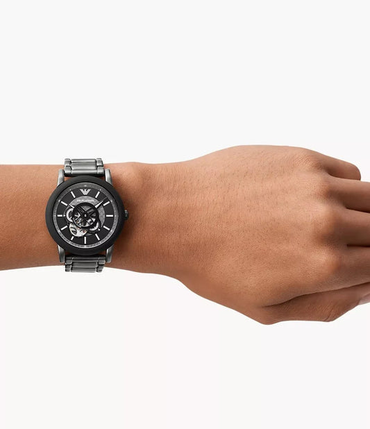 Emporio Armani Herrenuhr Ar60010 Mens Meccanico Watch – AR60010