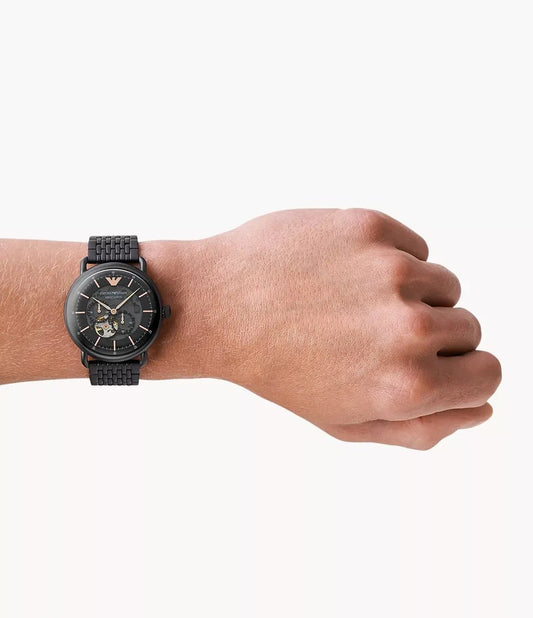 Emporio Armani Herrenuhr Ar60025 Mens Meccanico Watch