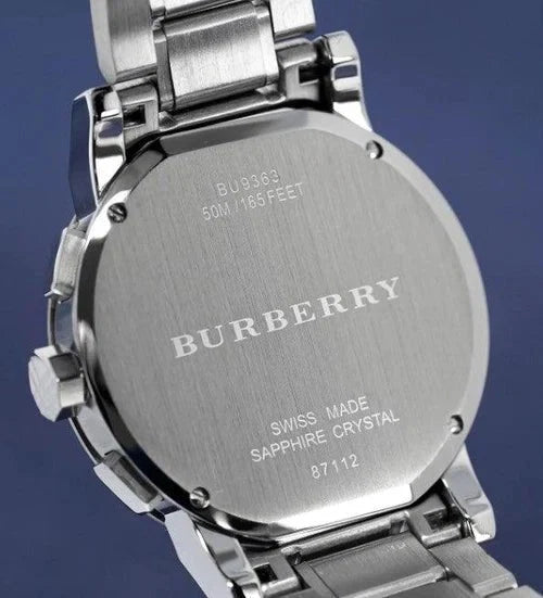 Burberry Herrenuhr The City Blue Chronograph – BU9363