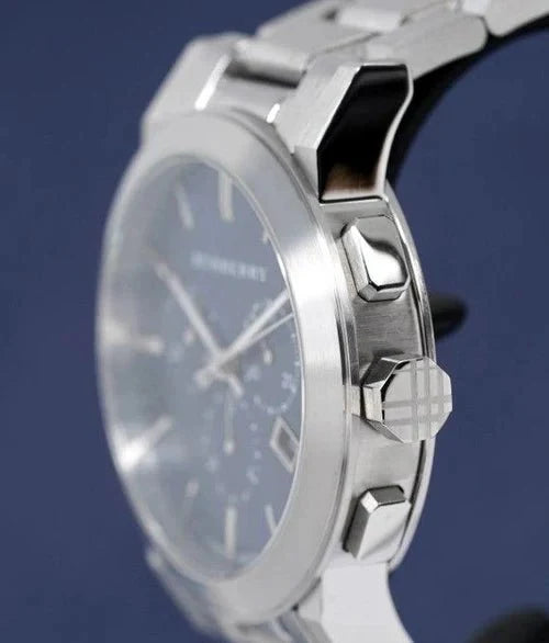 Burberry Herrenuhr The City Blue Chronograph – BU9363
