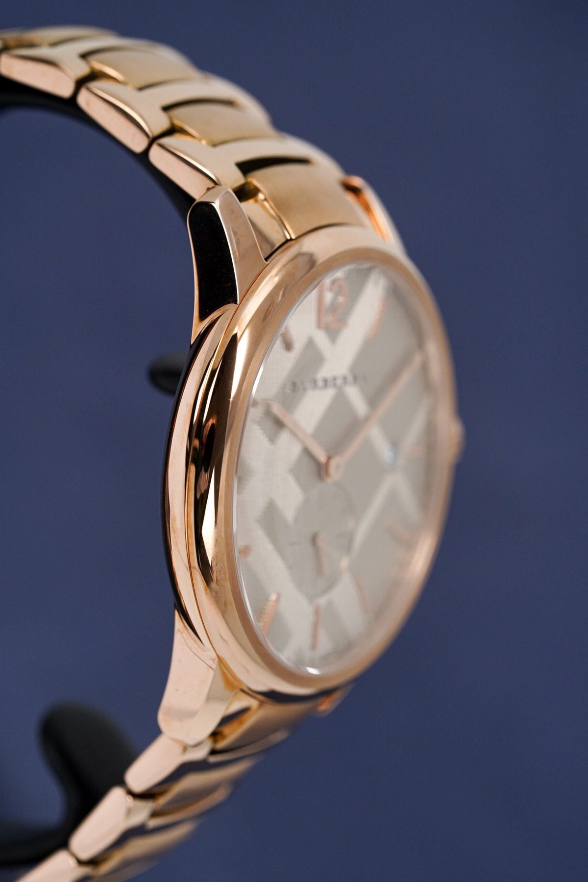 Burberry Herrenuhr The Classic Rose Quarz – BU10013
