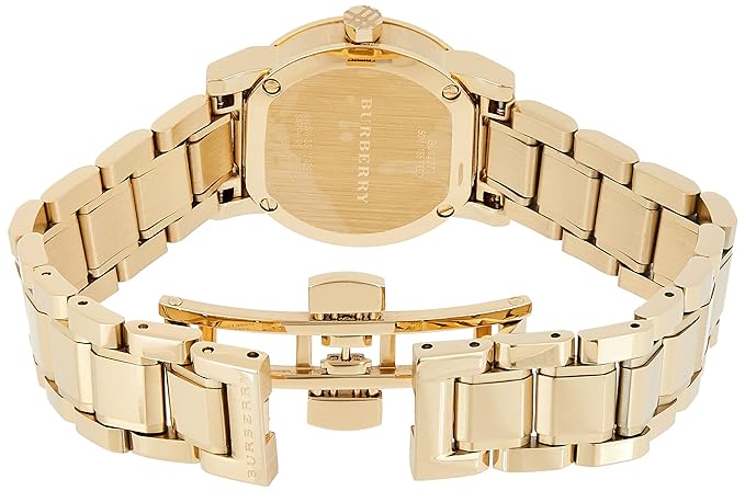 Burberry Damenuhr The City Gold Quarz – BU9227