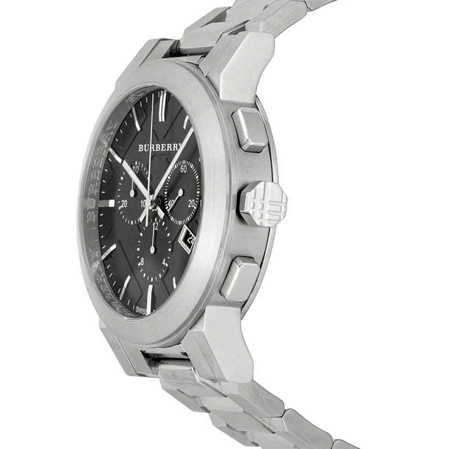 Burberry Herrenuhr The City Black Chronograph – BU9351