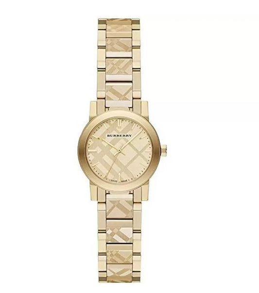 Burberry Damenuhr The City Engraved Quarz – BU9234