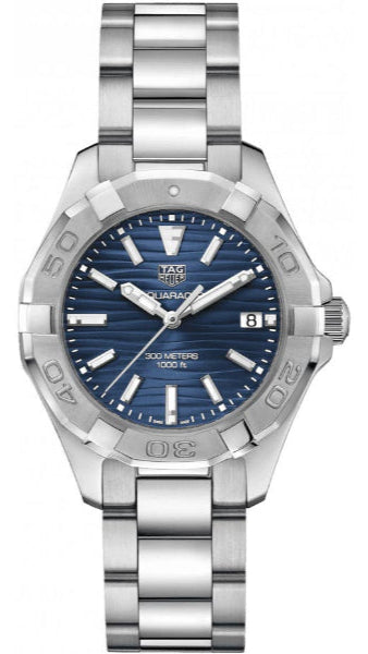 TAG Heuer Damenuhr Aquaracer Blue Dial Silver Steel Strap Watch For Women Wbd131d Ba0748 – WBD131D.BA0748