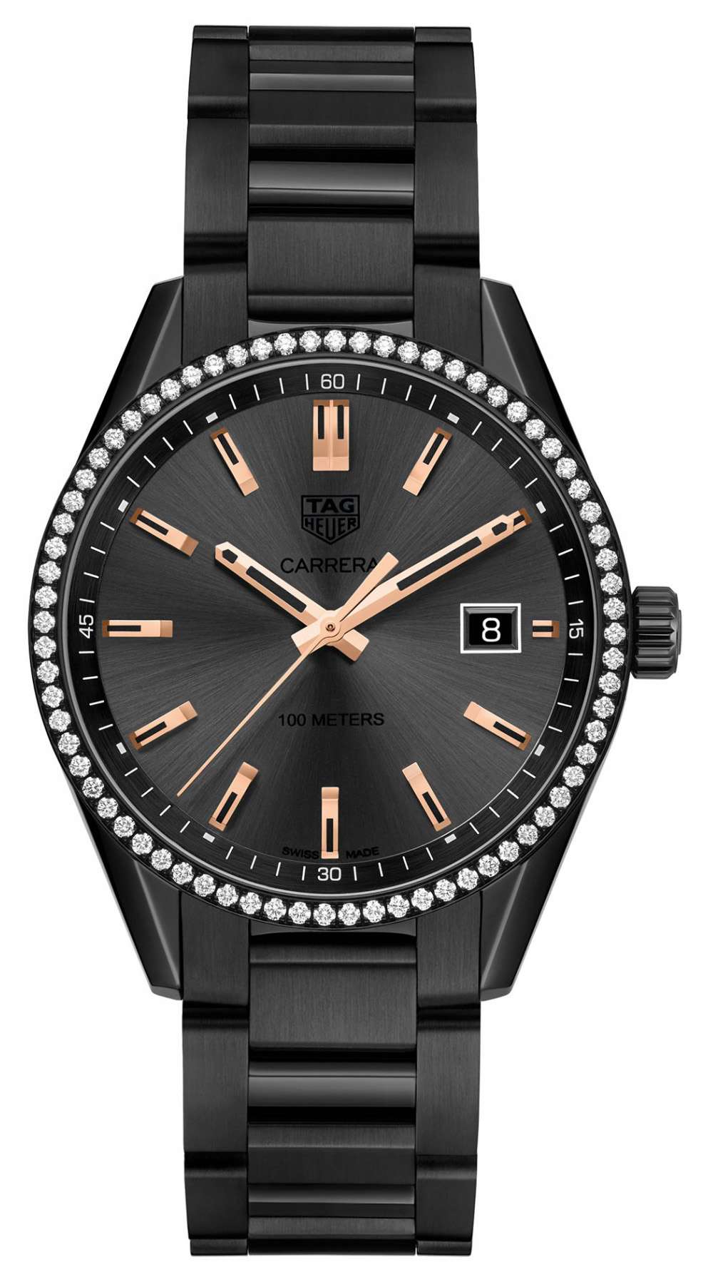 TAG Heuer Damenuhr Carrera Quartz 39mm Watch For Women War1115 Ba0602 – WAR1115.BA0602