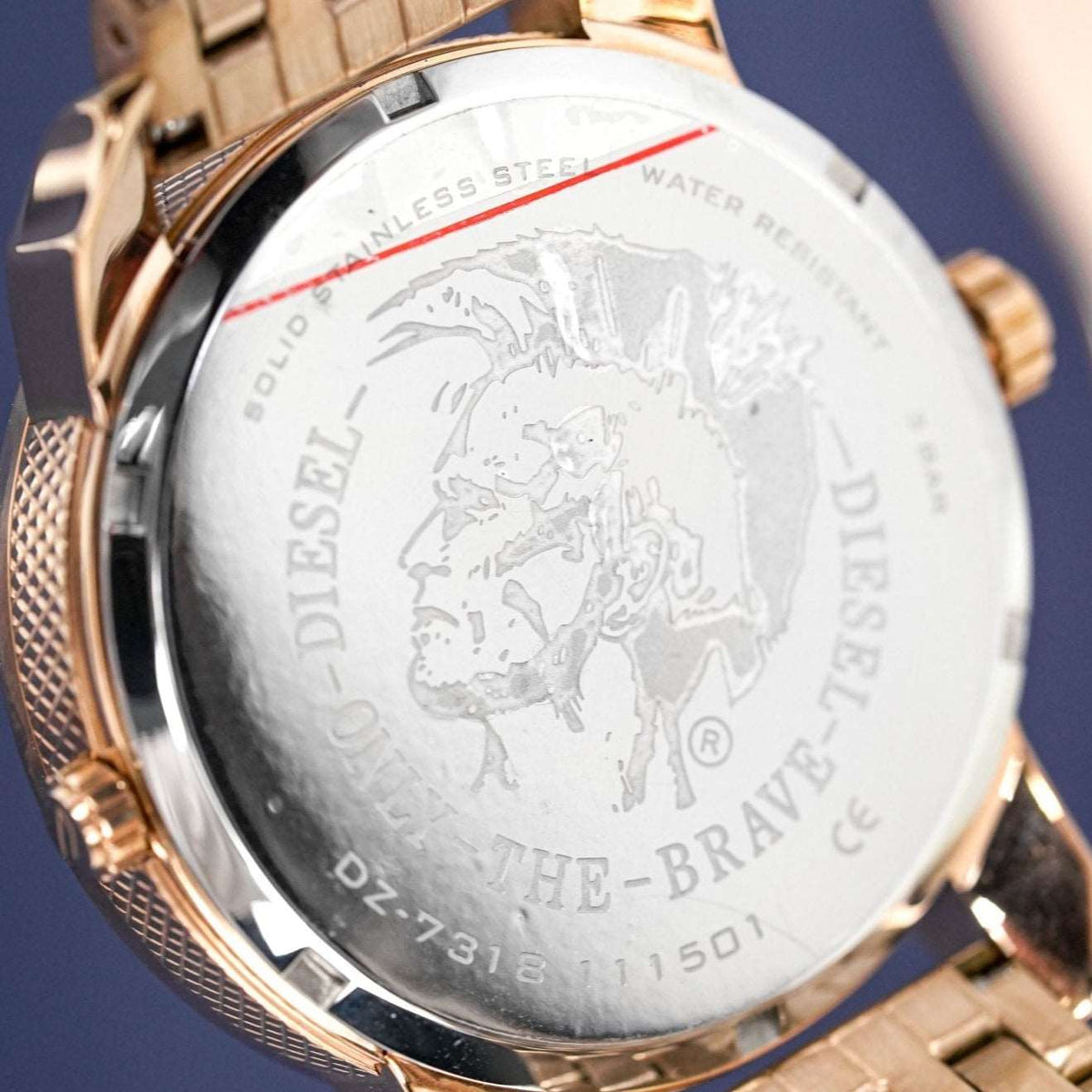 Diesel Herrenuhr Dz7318 Men S Mini Daddy Rose Gold Watch – DZ7318