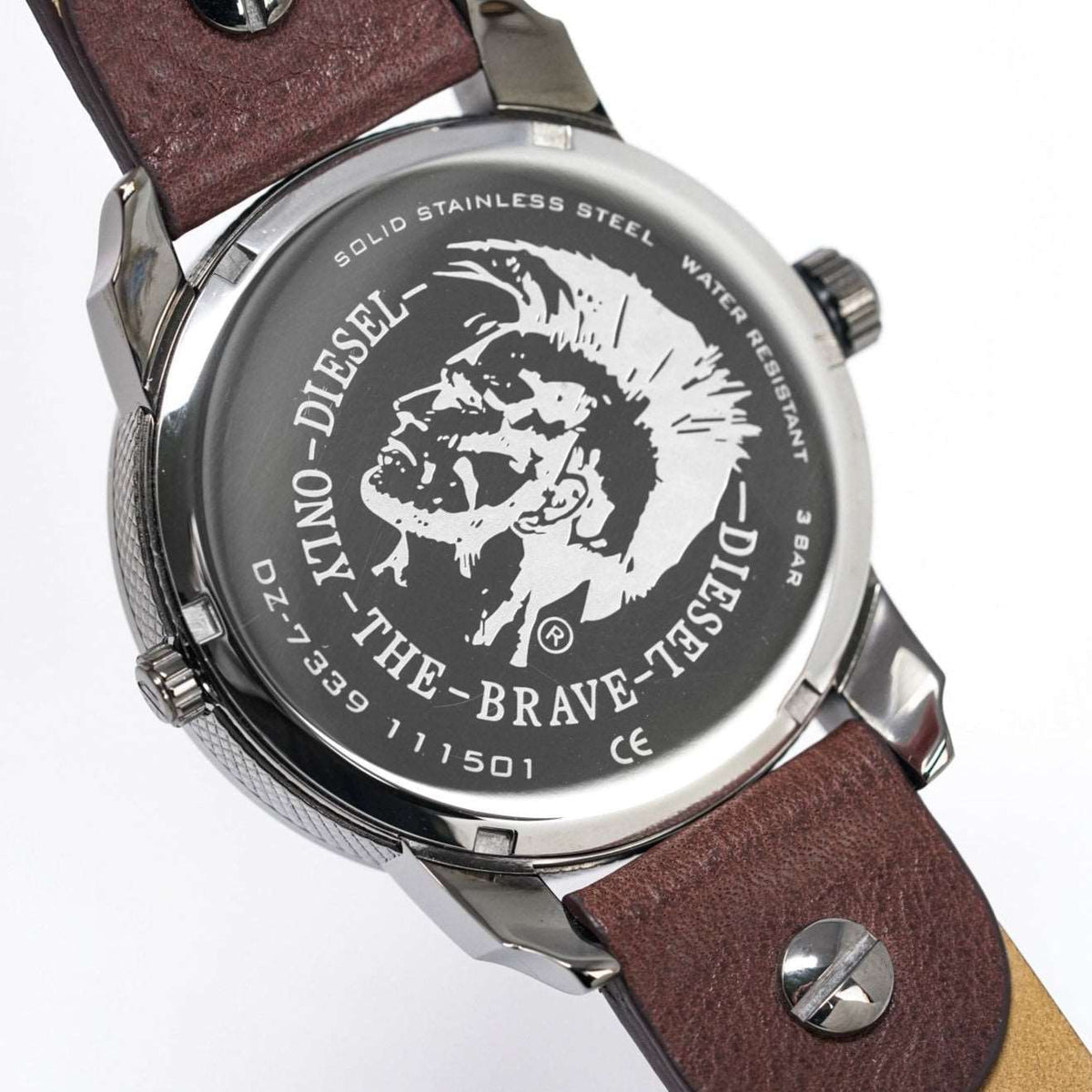 Diesel Herrenuhr Dz7339 Men S Mini Daddy Gun Metal Watch – DZ7339