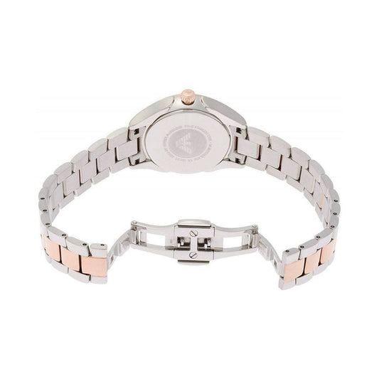 Emporio Armani Damenuhr Ar11029 Ladies Rose Gold Two Tone Watch – AR11029