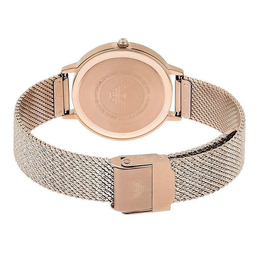 Emporio Armani Damenuhr Ar11129 Ladies Rose Gold Watch – AR11129