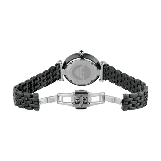 Emporio Armani Damenuhr Ar1487 Ladies Black Watch – AR1487