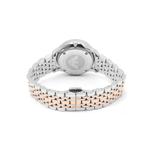 Emporio Armani Damenuhr Ar1603 Ladies Two Tone Watch – AR1603