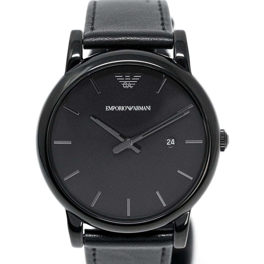Emporio Armani Herrenuhr Ar1732 Men S Classic Black Pvd Watch – AR1732