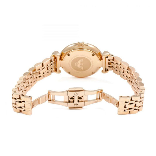 Emporio Armani Damenuhr Ar1909 Ladies Rose Gold Watch – AR1909