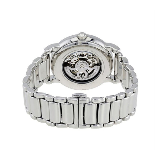 Emporio Armani Herrenuhr Ar1980 Men S Luigi Silver Watch – AR1980
