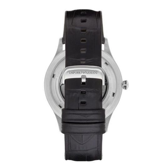 Emporio Armani Herrenuhr Ar2072 Men S Meccanico Black Watch – AR2072
