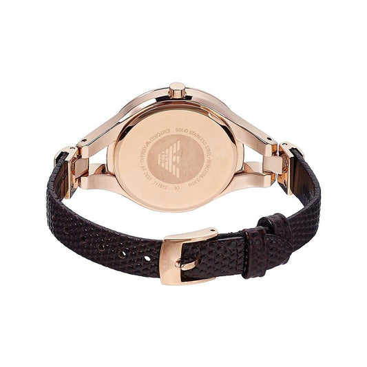 Emporio Armani Damenuhr Ar7431 Ladies Rose Gold Watch – AR7431