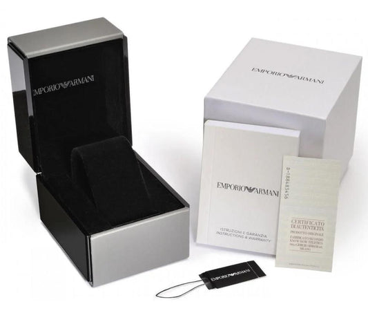 Emporio Armani Damenuhr Ar8031 Ladies Gold Silver Watch – AR8031