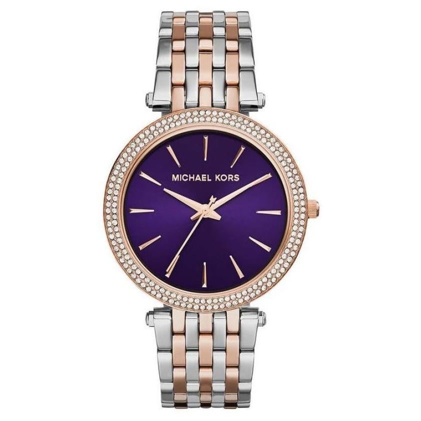 Michael Kors Damenuhr Mk3353 Ladies Darci Purple Watch – MK3353