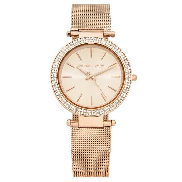 Michael Kors Damenuhr Mk3369 Ladies Darci Rose Gold Watch – MK3369