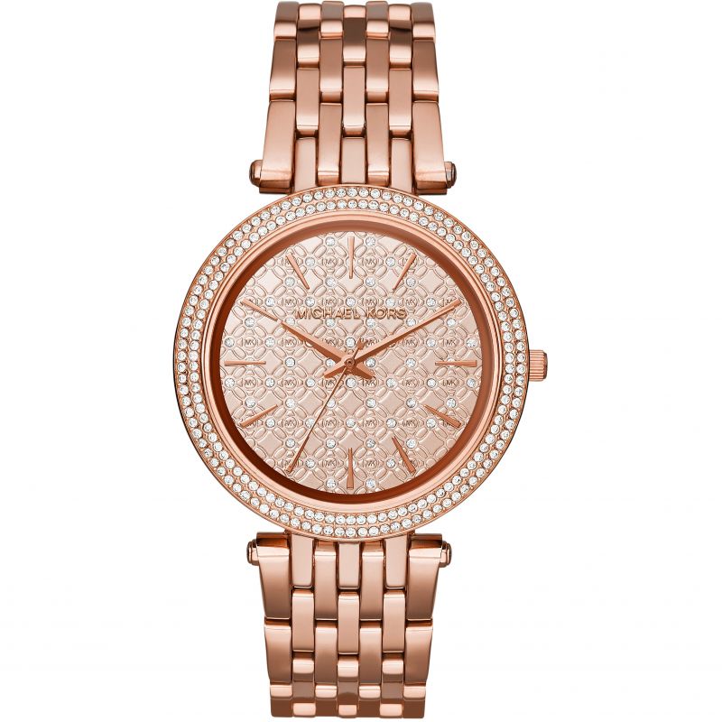 Michael Kors Damenuhr Mk3399 Ladies Darci Rose Gold Watch – MK3399