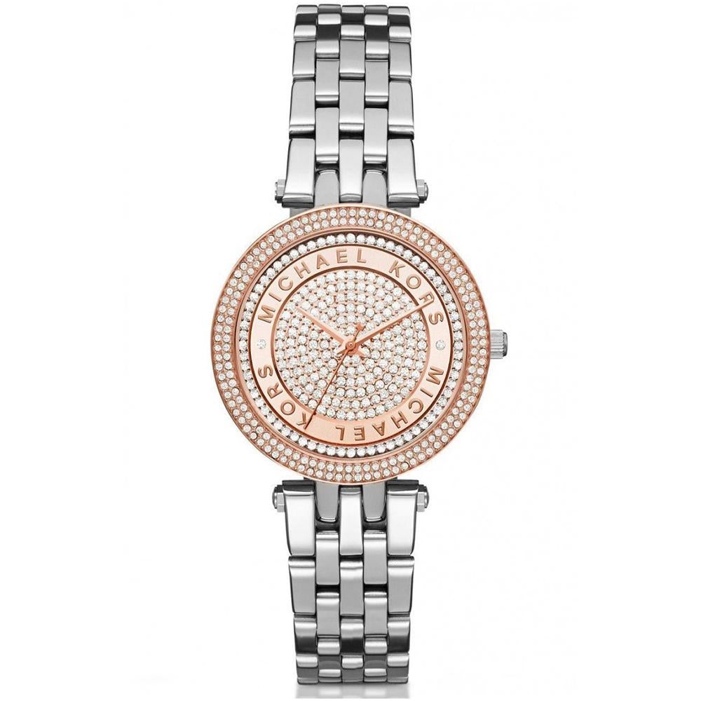 Michael Kors Damenuhr Mk3446 Ladies Mini Darci Rose Gold Watch – MK3446