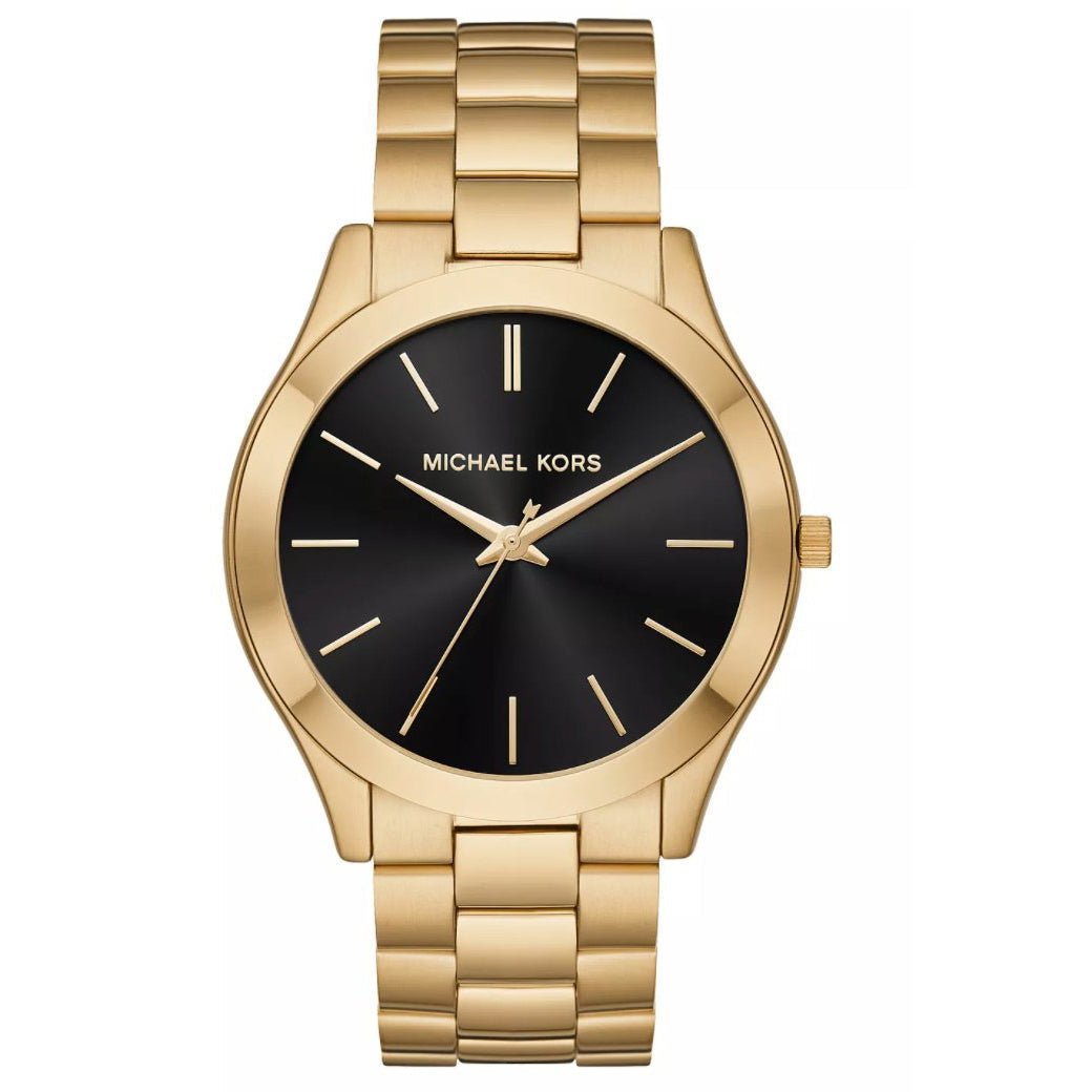 Michael Kors Damenuhr Mk3478 Ladies Slim Runway Gold Watch – MK3478