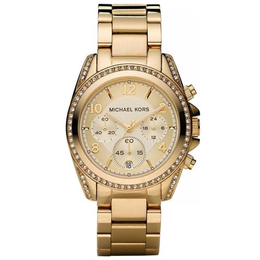 Michael Kors Damenuhr Mk5166 Ladies Blair Gold Watch – MK5166