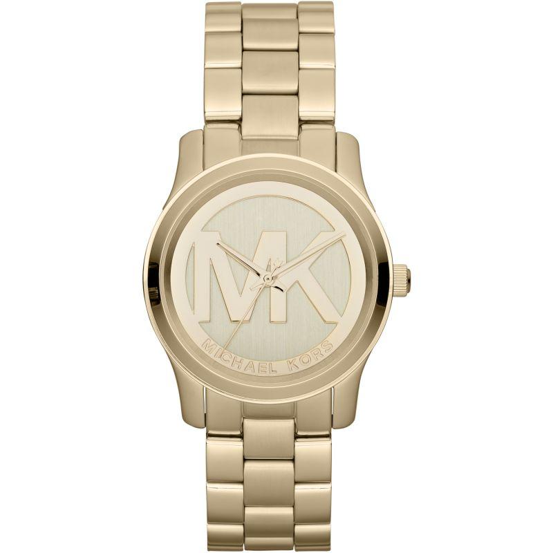 Michael Kors Damenuhr Mk5786 Ladies Runway Yellow Gold Watch – MK5786