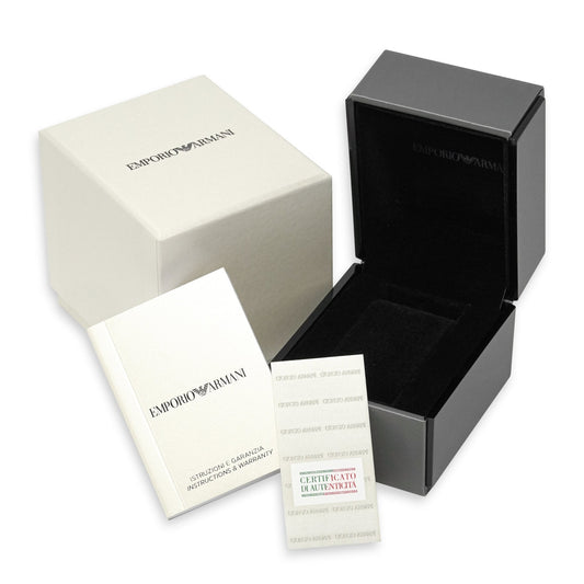 Emporio Armani Damenuhr Ar0144 Ladies Automatic Classic Black Watch – AR0144