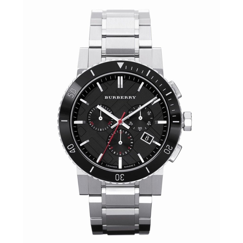 Burberry Herrenuhr The City Silver Chronograph – BU9380