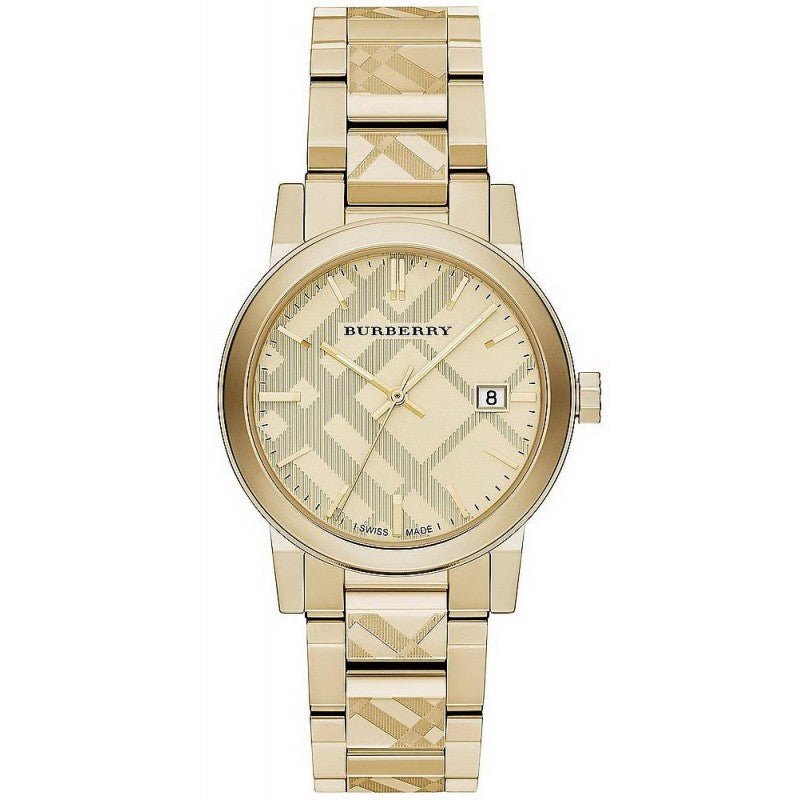 Burberry Herrenuhr The City Engraved Quarz – BU9038