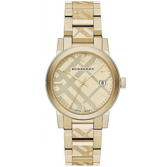 Burberry Herrenuhr The City Engraved Quarz – BU9038