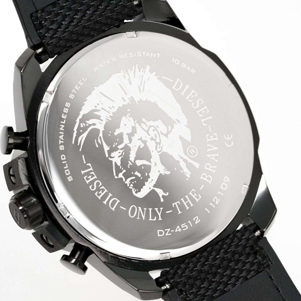 Diesel Herrenuhr Dz4512 Men S Chronograph Mega Chief Black Grey Watch – DZ4512
