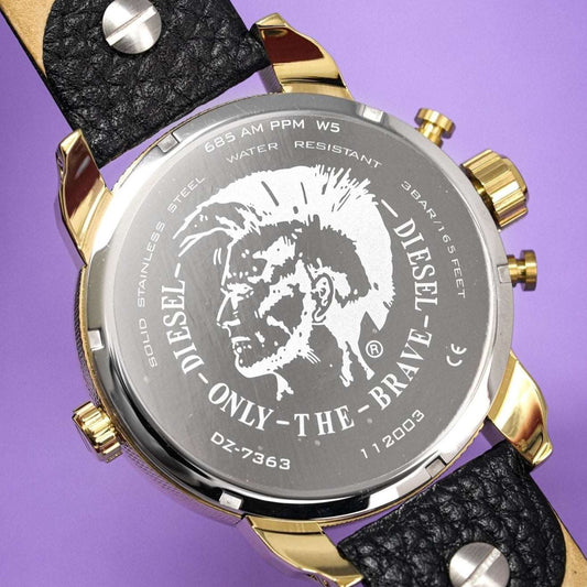 Diesel Herrenuhr Dz7363 Men S Chronograph Little Daddy Gold Watch – DZ7363