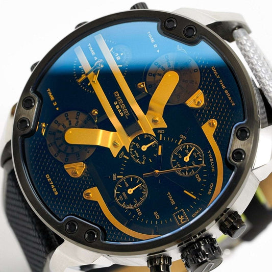 Diesel Herrenuhr Dz7429 Men S Chronograph Mr Daddy 2 0 Black Watch – DZ7429