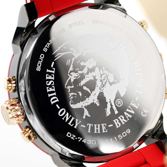 Diesel Herrenuhr Dz7430 Men S Chronograph Mr Daddy 2 0 Red Watch – DZ7430