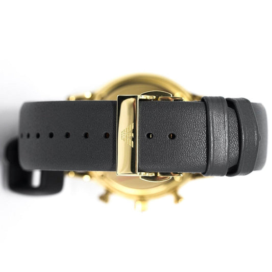 Emporio Armani Herrenuhr Ar0386 Men S Gianni Chronograph Gold Pvd Watch – AR0386