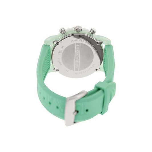Emporio Armani Damenuhr Ar1057 Ladies Green Chronograph Watch – AR1057