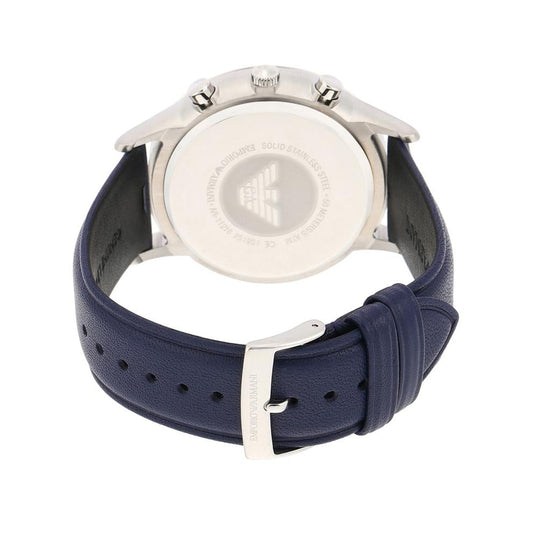 Emporio Armani Herrenuhr Ar11216 Men S Renato Blue Chronograph Watch – AR11216