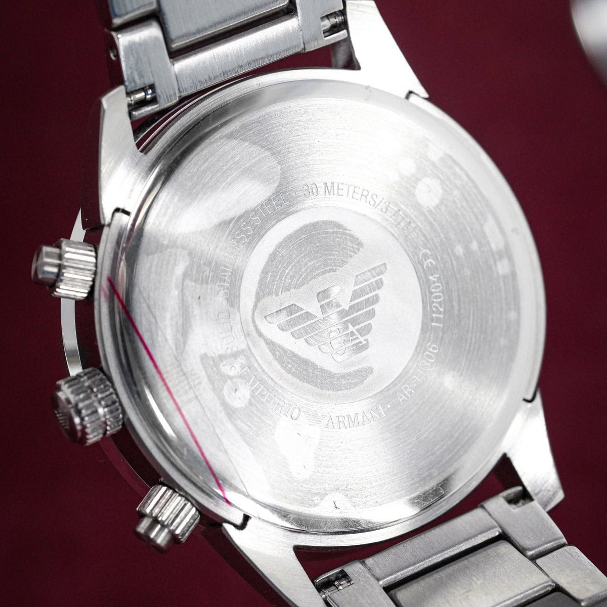Emporio Armani Herrenuhr Ar11306 Men S Mario Chronograph Watch – AR11306