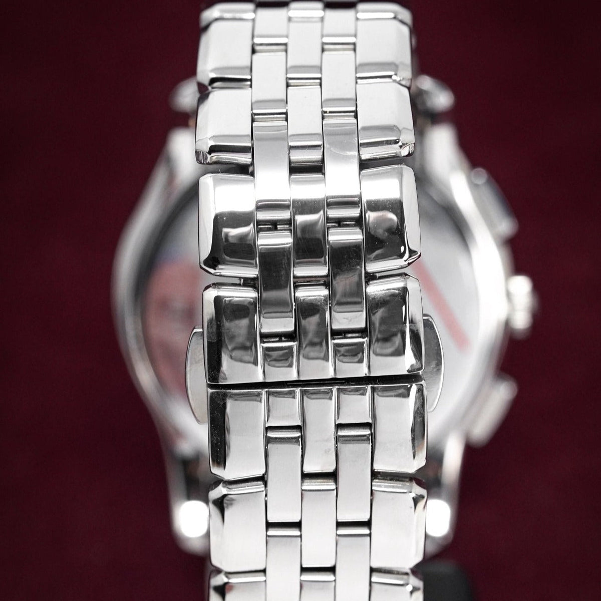 Emporio Armani Herrenuhr Ar1702 Men S Valente Chronograph Steel Watch – AR1702