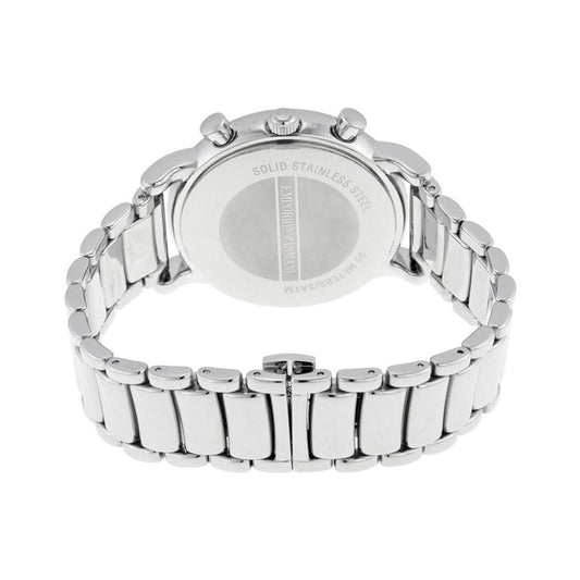 Emporio Armani Herrenuhr Ar1894 Men S Luigi Silver Chronograph Watch – AR1894