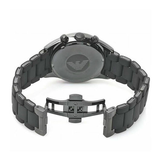 Emporio Armani Herrenuhr Ar5889 Men S Black Chronograph Watch – AR5889