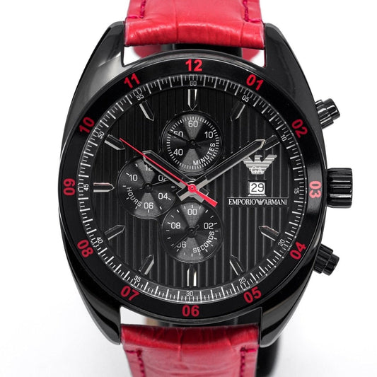 Emporio Armani Herrenuhr Ar5918 Men S Sportivo Chronograph Watch Black – AR5918