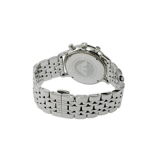 Emporio Armani Herrenuhr Ar80013 Men S Blue Dial Silver Watch – AR80013