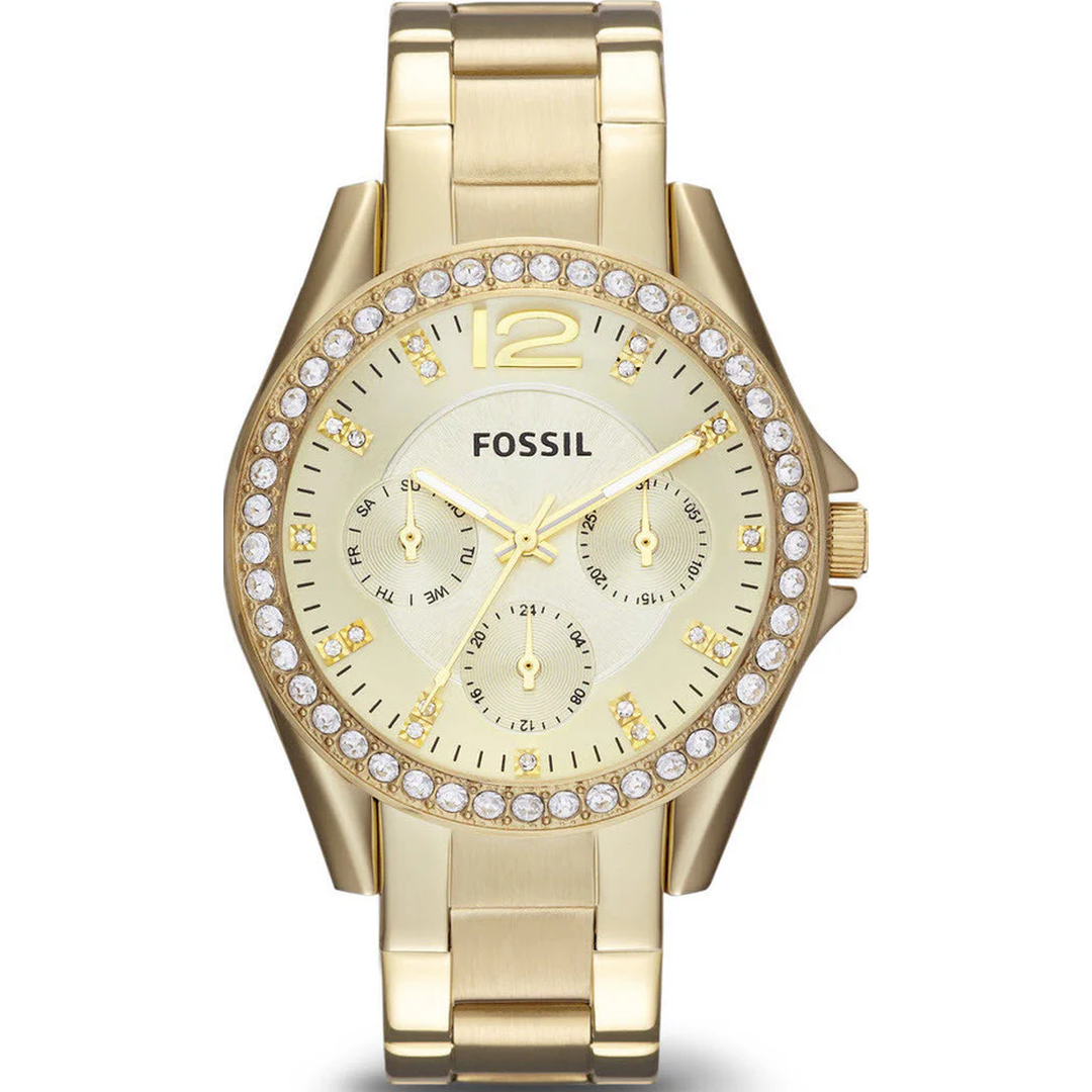 Fossil Damenuhr Watch Riley Ladies Es3203 Fs 086 – ES3203