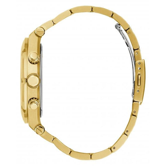 Guess Herrenuhr Watches Gents Continental Gold Tone Watch Gw0260g4 – GW0260G4